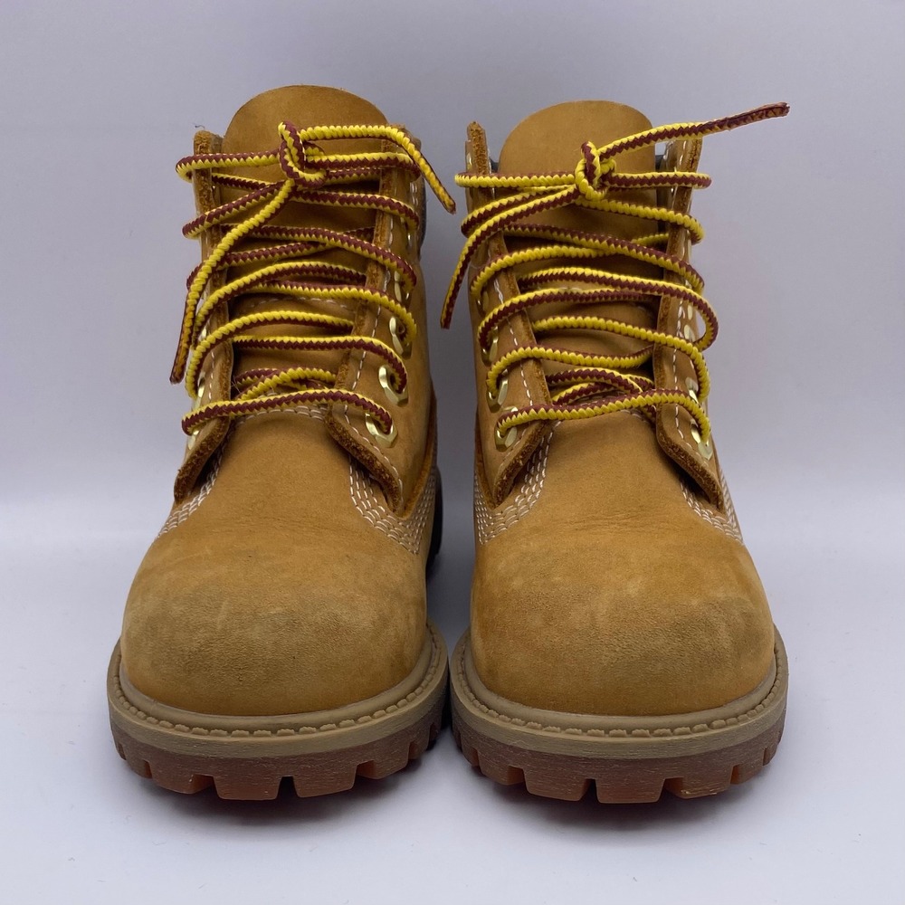 Timberland Boys 6 Inch Waterproof Boots Wheat Nubuck Classic Toddler Size 9M
